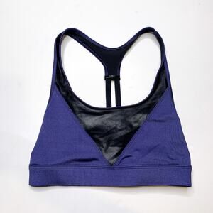 Koral Coya Shantung Racer Back Sports Bra Small